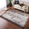 Home and Love Welcome Text Carpet Living Room Home Decor Doormat Sofa Table Rug Anti Slip Chair Cushion Lounge Mat