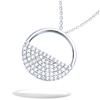 [Q4027] - Silver Pendant 'Sissi' Silver-white (rhodium-plated) - 18 Mm