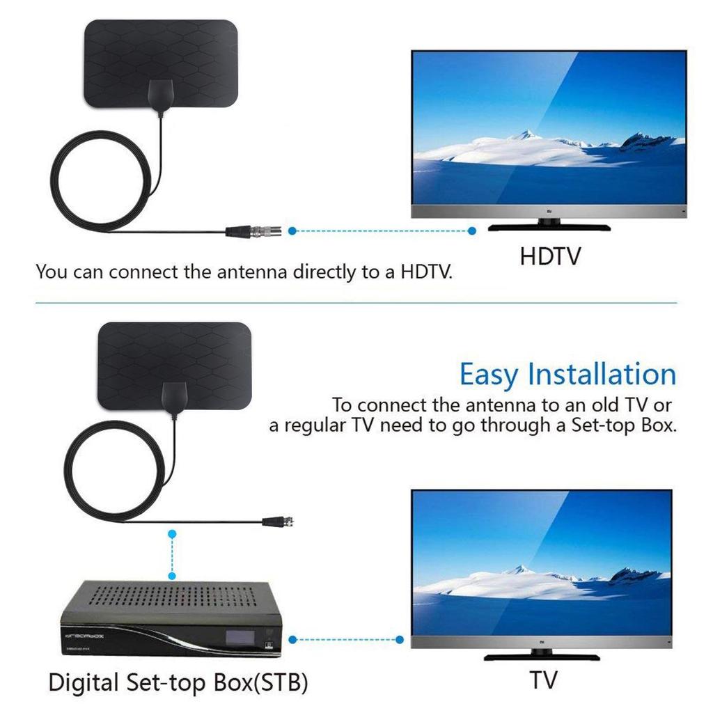 «Миниатюрная комнатная антенна HDTV-T2 для цифрового телевидения Европы и Америки, 2021 г., 70 г»