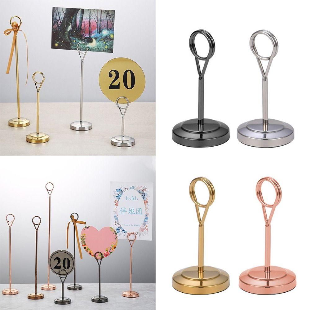 Memo Postcard Picture Clip Note Clamp Students Gift Paper Stand Photo Clip  Party Supplies