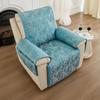 Recliner Sofa Cover Towel Armchair Case Sofa Mat Anti-Dust Non-Slip Lazy Boy Chair Cover Solid Color Universal Seat Cover