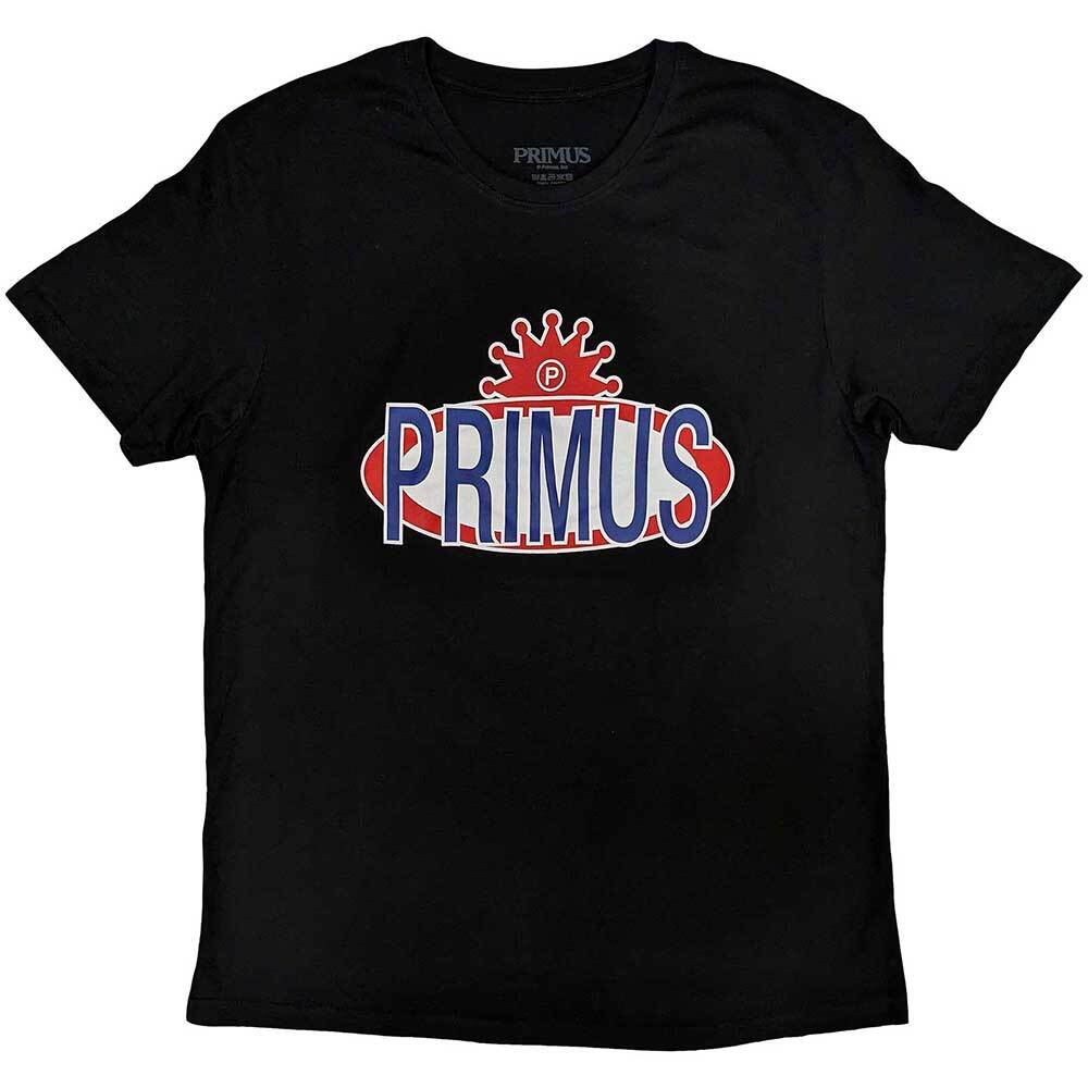 Черная футболка Primus 'Zingers Logo' - НОВАЯ Унисекс Футболка