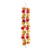 100/175CM Artificial Maple Leaf Garland UV Resistant Fall Halloween Thanksgiving Day Harvest Festival Autumn Mantle Porch Indoor Outdoor Decoration