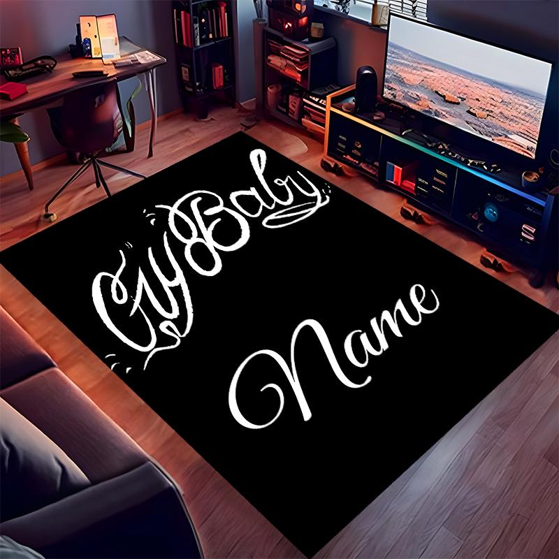 Custom personalization Lil Peep Print Area Rug - Soft, Washable Non-Slip Indoor Mat,Living Room,Home&Office Decorative Rug