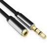 Gold Plated Plug Earphone Stereo Male To Female Extender Audio Extension Cable Aux Cord