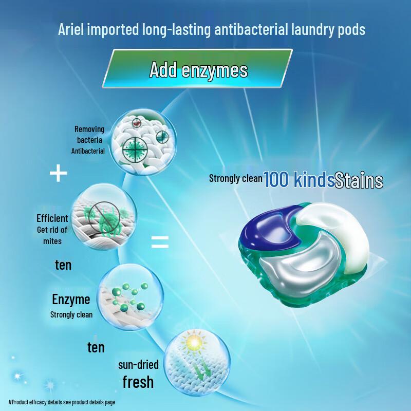 Капсулы для стирки Tide Импортные 4-в-1 - Аромат Солнечной Свежести