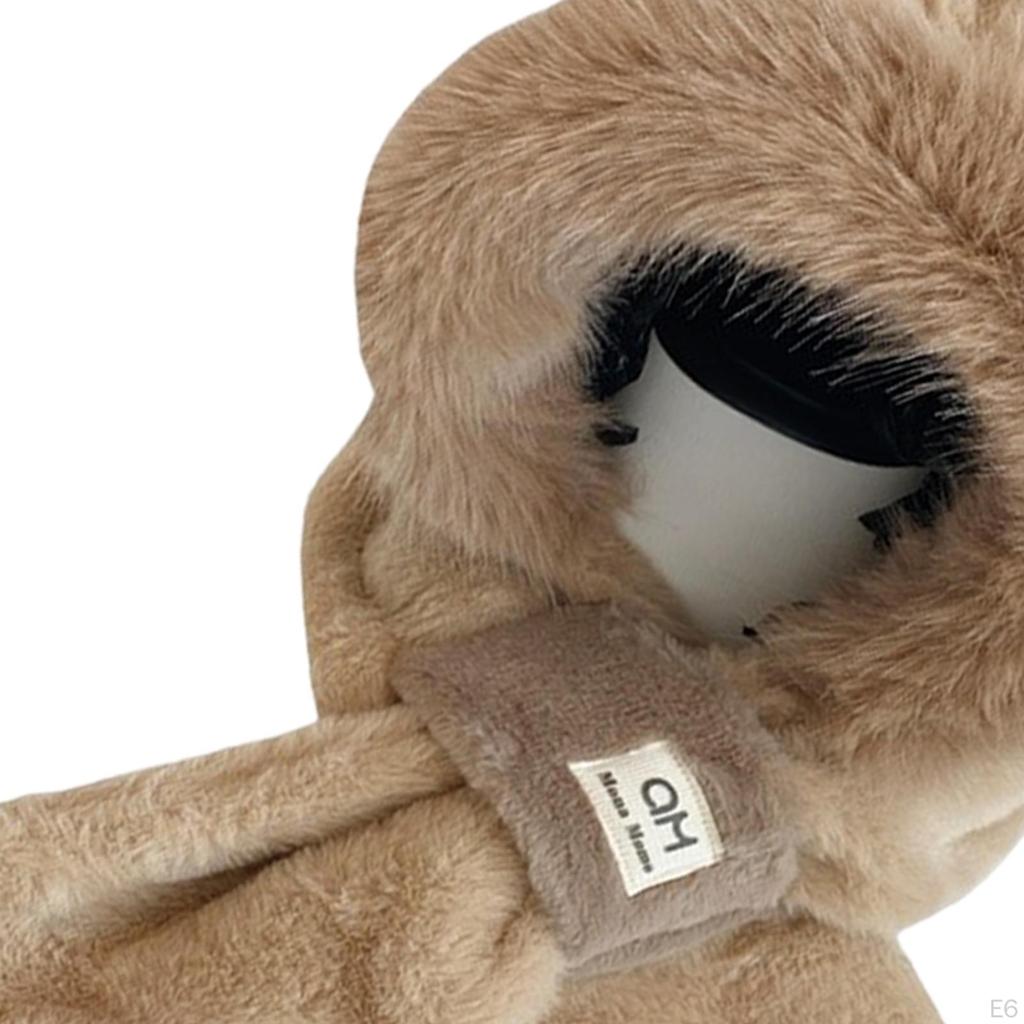 Winter Hat Scarf Adorable Beanie Headgear Windproof Comfortable Costume Hats