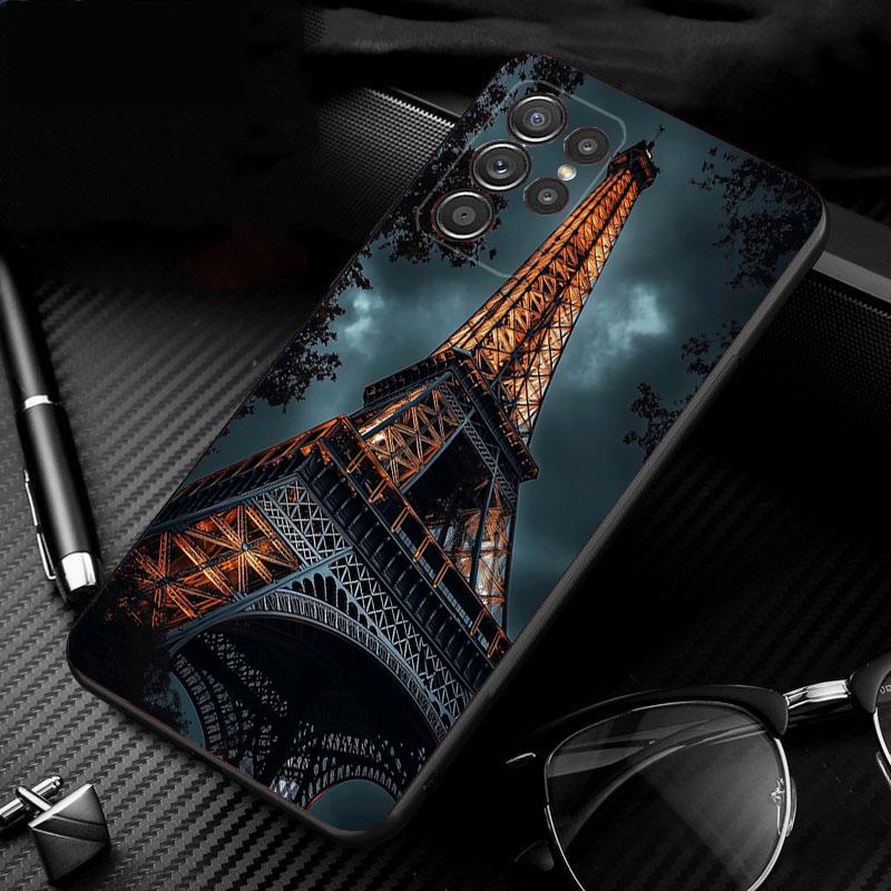 Eiffel Tower Phone Case For Samsung Galaxy S25 S24 S23 S22 S21 Ultra S24 S23 S22 S21 S25 Plus S24 S25 FE