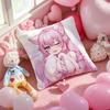Аниме Chocola Nekopara Наволочка с принтом узора Подушка для гостиной Дивана и Декора спальни