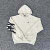 Men's Loose-Fit Hooded Sweatshirt & Straight-Leg Sweatpants Set with Broken C Print