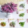 1 Bouquet Small Fruits Artificial Plant 7 Branches Wedding Hotel Home Decoration
