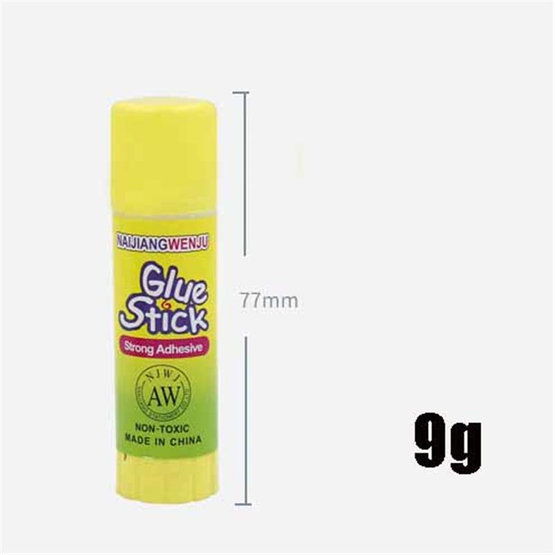 Мультяшный клей-карандаш для студентов, детей, высокая вязкость, твердый клей, прочная фиксация, забавные канцелярские товары, школьные и офисные и домашние принадлежности