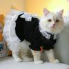 Костюм Платье для Собаки Кошачья Одежда Милые Наряды Маленькие Животные Кружевные Украшения Одежда для Девочки Кошки Щенки Маленькие Собаки