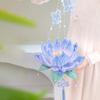 Glowing Lotus Lantern Luminous Handheld Light Chinese Lantern Flower Lamp  Family Activity