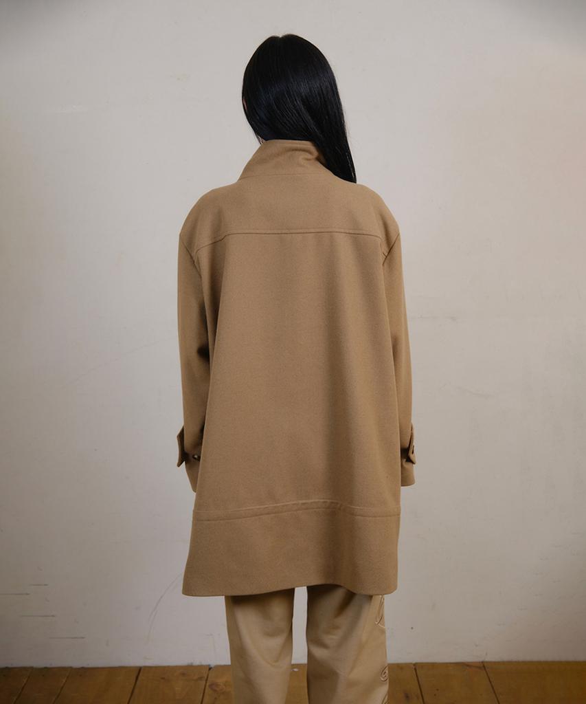 Reflective Room Nomad Half Coat (Camel)