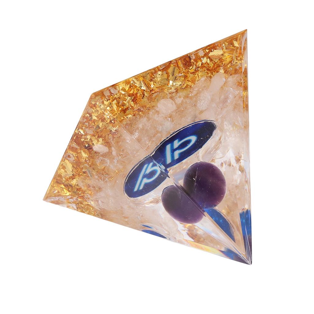 Созвездие Пирамидальный Камень для Позитивной Энергии Снижение Стресс Чакра Смола Исцеление Медитация Сила