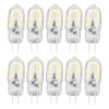10Pcs G4 LED Bulb Brightness Dimming High Color Rendering Transparent Shell Light Bulbs for