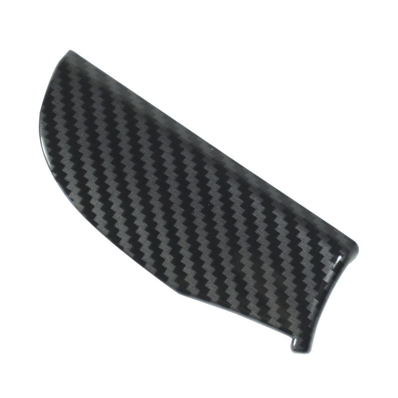 ABS текстура из углеродного волокна, Стайлинг автомобиля, центр управления приборной панелью, полоски на пассажирской панели, накладка для VW Golf 6 MK6 GTI