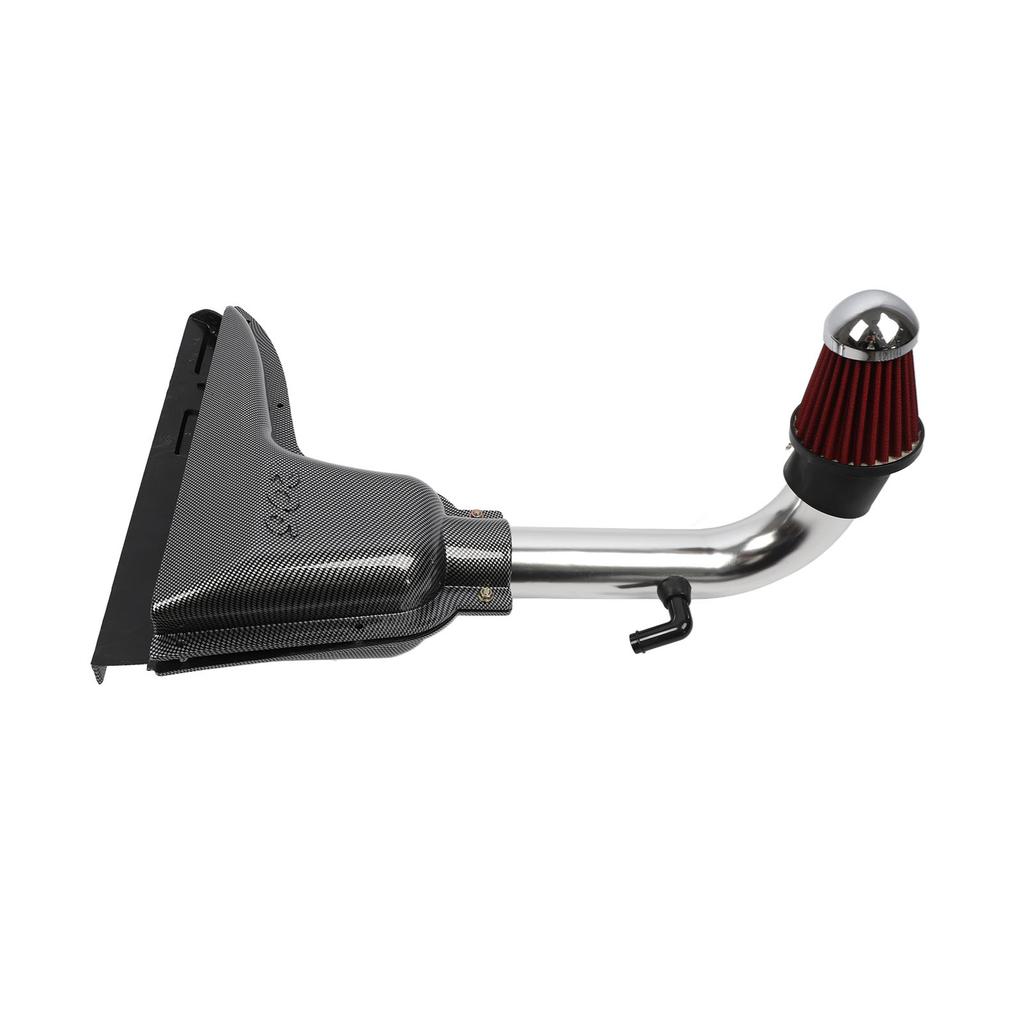 Комплект фильтра коробки забора воздуха в стиле карбонового волокна Замена для 206 1.6L 2005‑2008