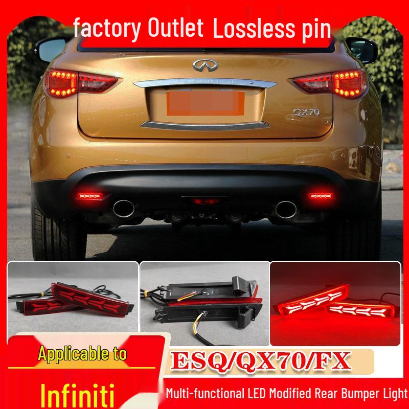 Специальный светодиодный стоп-сигнал в задний бампер для Infiniti ESQ Qx70 Fx Venucia T70