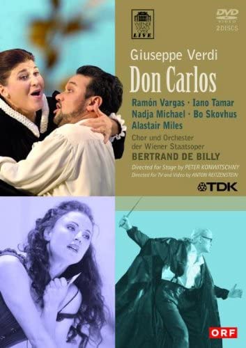 DVD DVD - Дон Карлос DVWWOPCARLOS TDK 2007 Европа Фильмы и DVD Б/У
