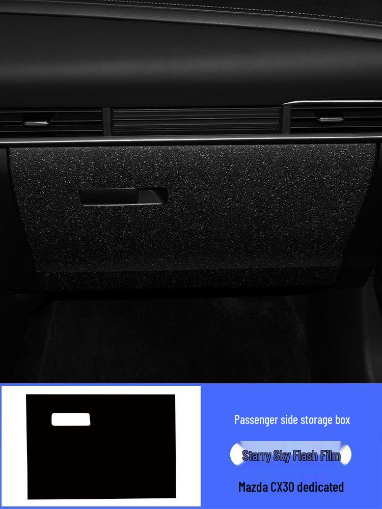 2020-21 Mazda CX30 Защитная пленка для приборной панели из углеродного волокна