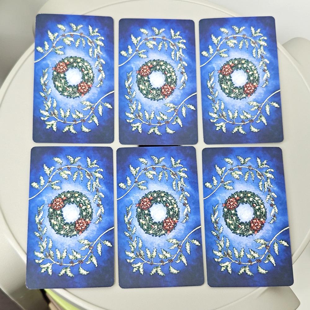 10,3*6 см Рождественское Таро 78 шт. Карт Надежда, Тепло и Таро Приветствие для самого чудесного времени года