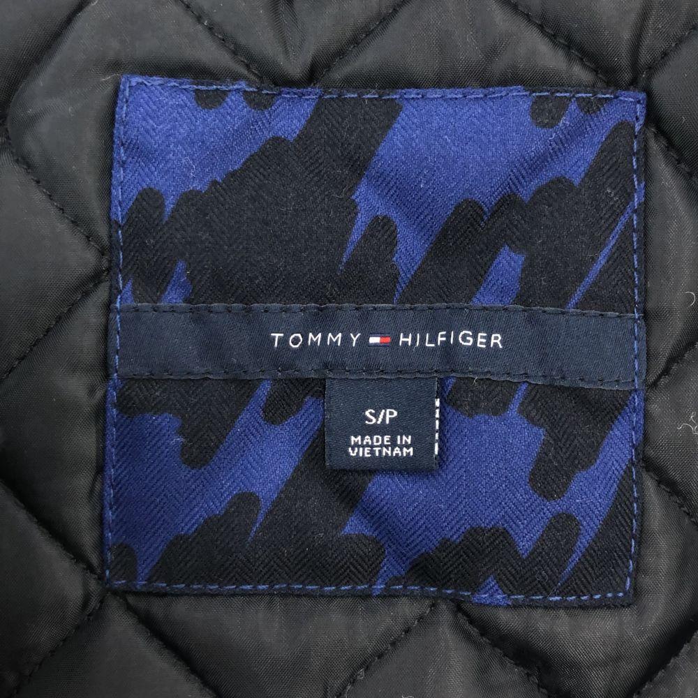Tommy Hilfiger Общая ручка Длинный рукав Искусственный мех Куртка-бомбер S Синий Женский Б/у
