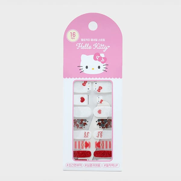 Гелевые полоски для ногтей Hello Kitty 16 шт.