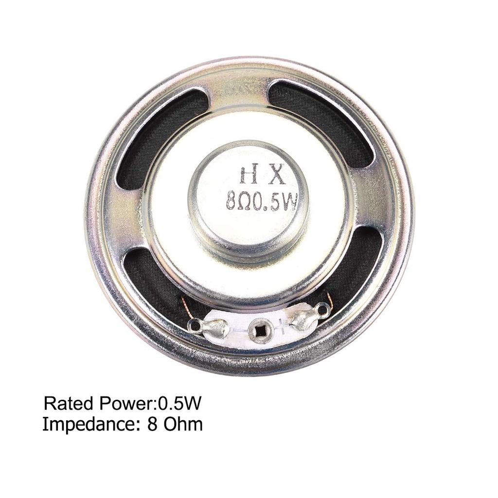 Стереодинамик uxcell, магнитный динамик, динамик для ноутбука, 8 Ом, диаметр 50 мм, встроенный, 0,5 Вт