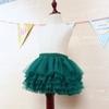 Юбки-пачки для маленьких девочек, черное пушистое фатиновое бальное платье принцессы для малышей, юбка-петти, балетная танцевальная детская юбка для вечеринки, дня рождения