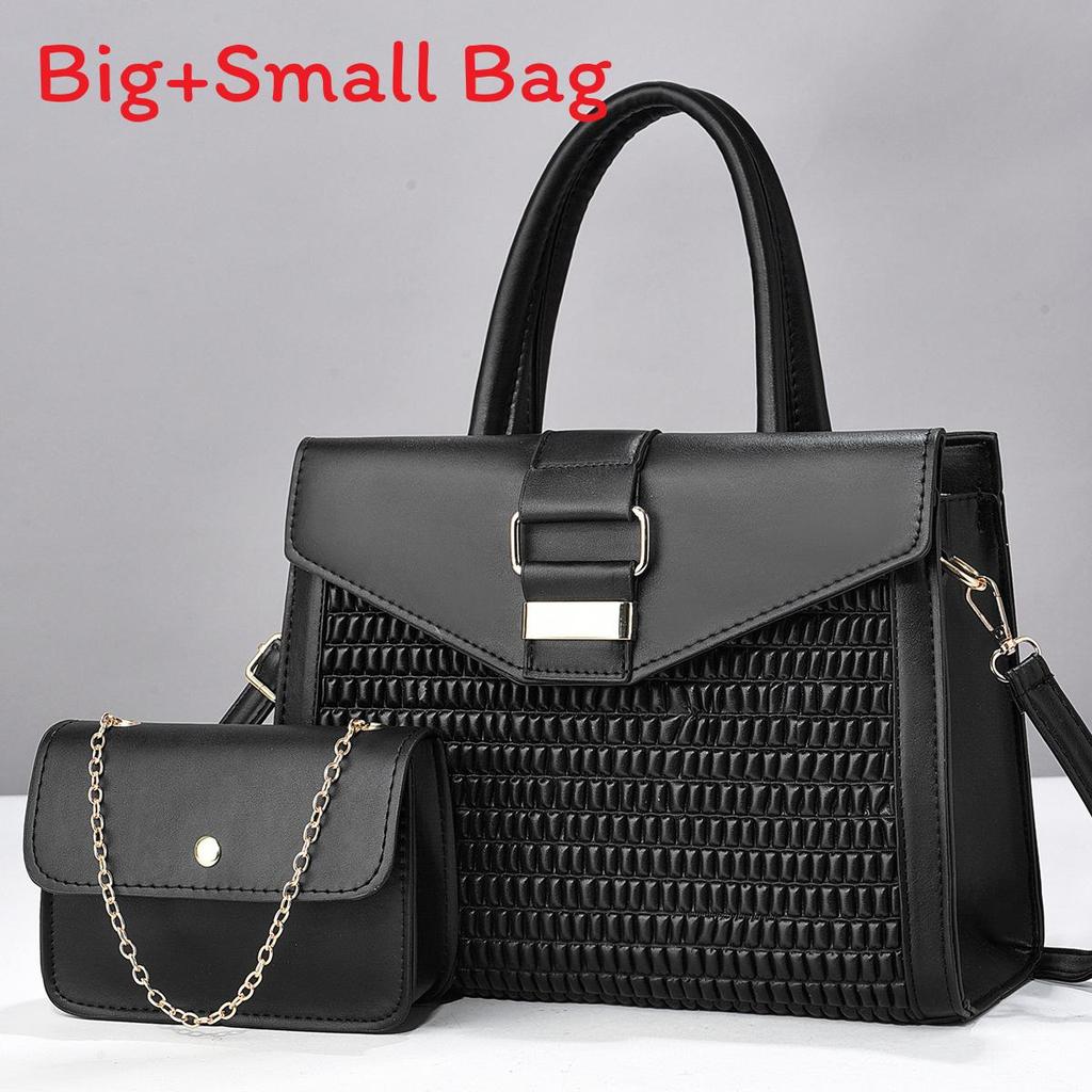 Elegant Pu City Bag With Large Capacity And Zipper Closure For Everyday Fashion