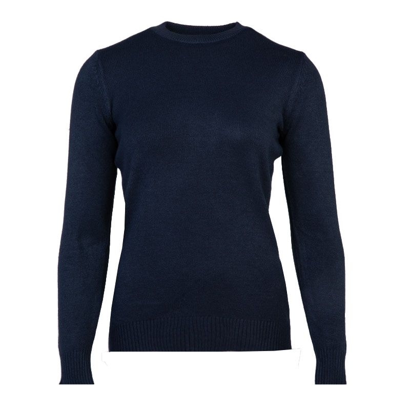 BELLE FEMME Женский свитер с круглым вырезом из шерсти и кашемира