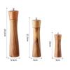 Приготовление пищи Натуральный Регулируемый Деревянный Кухонный Инструмент Мельница для Специй Банка для Морской Соли Мельница для Соли и Перца