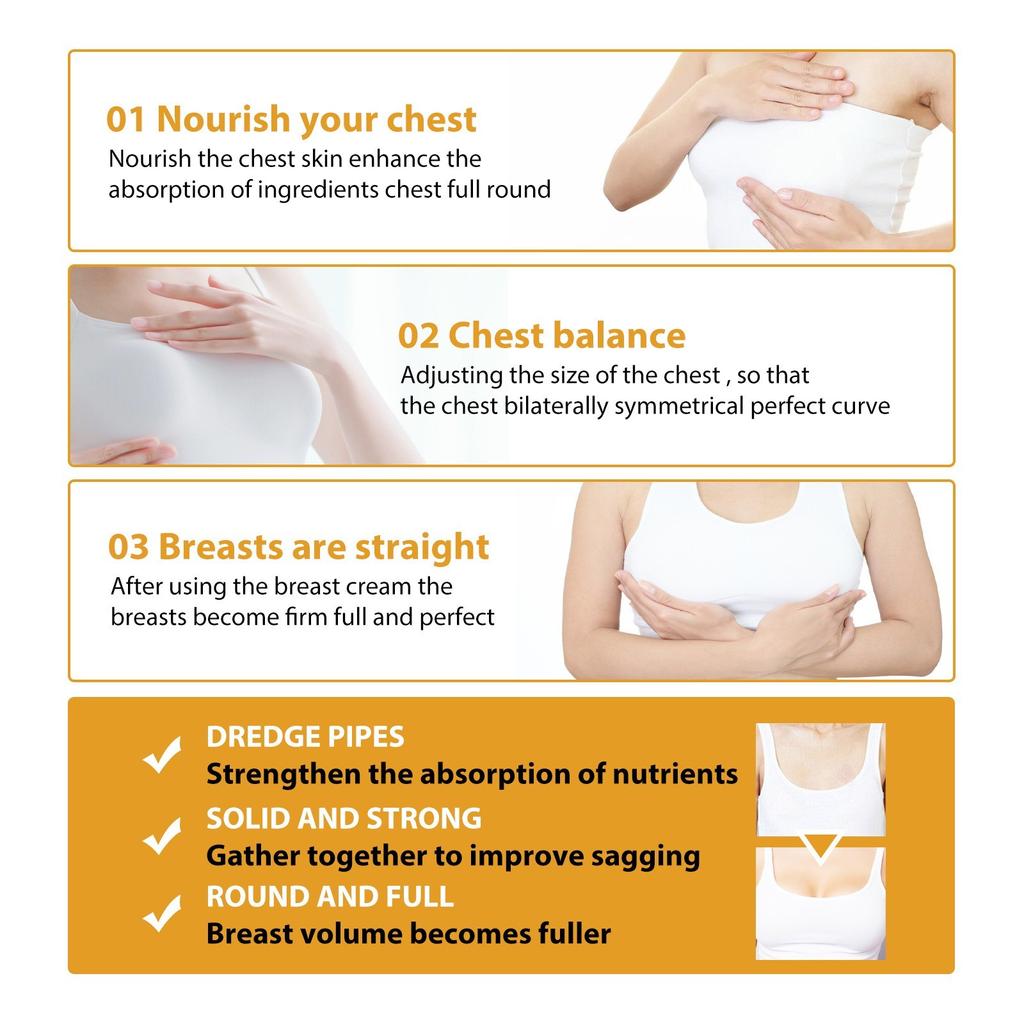 Papaya And Extract, Body Milk Sculpture, Gently Moisturizing Skin And Breast Care