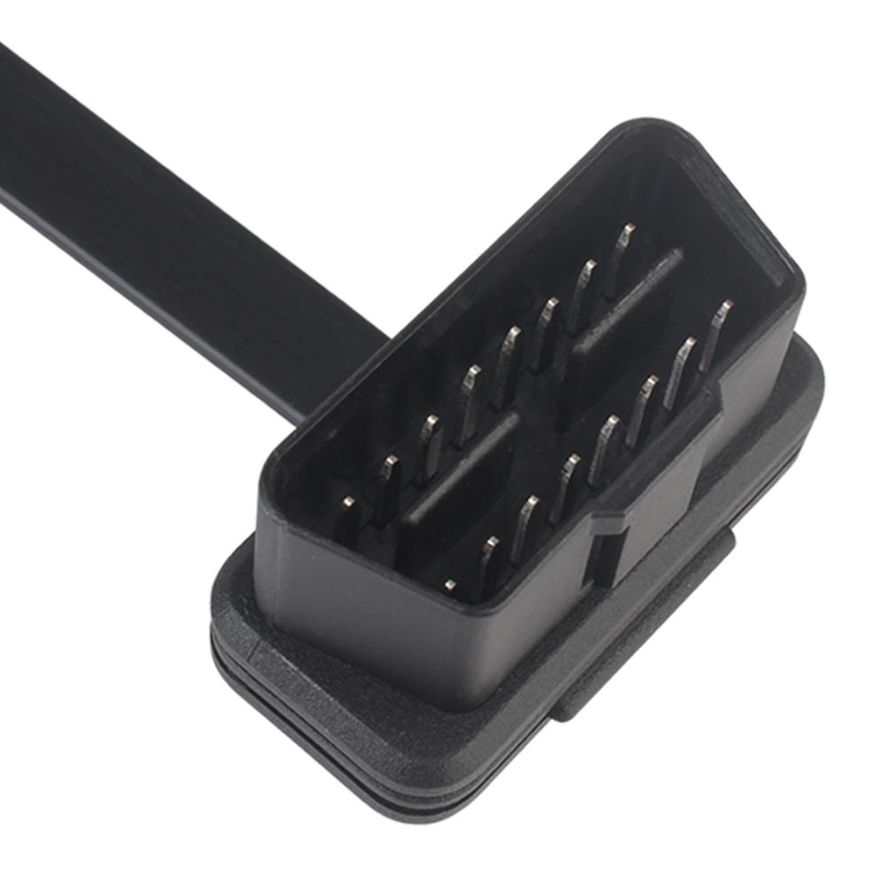 Расширенный адаптер сканера OBD2 «папа-мама» 16-контактный 40 см/8-контактный 100 см удлинительный кабель OBDII для диагностики автомобилей