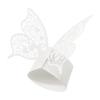 Упаковка из 12 колец для бумажных салфеток в виде бабочек для украшения свадебной вечеринки