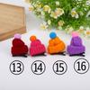 Korea Creative Headdress for Children Colorful Hairpins Cute Mini Barrettes Hair Grips Wool Knitting Hat Hair Clips