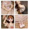 Plastic 30CM Movable Joint Doll Baby Doll Princess Toy Beautiful Girl Dress Up Toys  Toddler