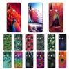 Чехол для телефона с павлиньим пером для Huawei Y9 6 7 5 Prime Enjoy 7s 7 8 plus 7a 9e 9plus 8E Lite Psmart Shell