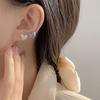 Серьги Love Серьги Light Luxury High-end Французский женственный стиль Изысканный темперамент Простые серьги Серьги