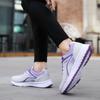 Модные женские повседневные кроссовки с увеличением высоты, летние дышащие танкетки на платформе, обувь для аэробики, женская повседневная обувь, кроссовки на платформе