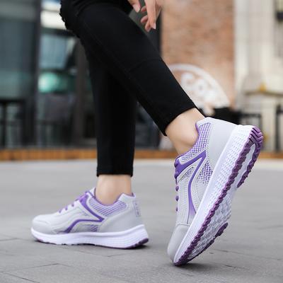 Женские повседневные кроссовки с увеличением высоты, летние дышащие клинья, платформа, обувь для аэробики, женская повседневная обувь, кроссовки на платформе