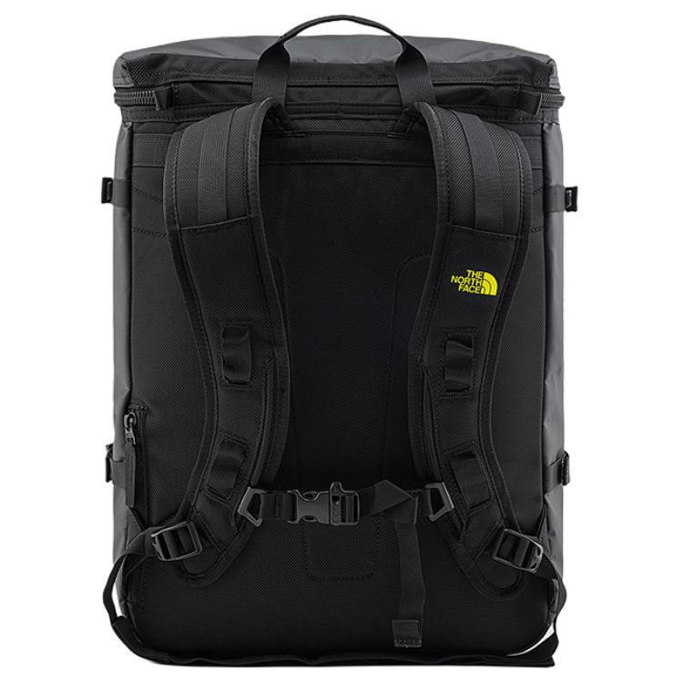 The North Face 30 л Черная серия Логотип Молния Наружная сумка Унисекс рюкзак Космический-Черный Весенне-Зеленый NF0A3KVR-C5W