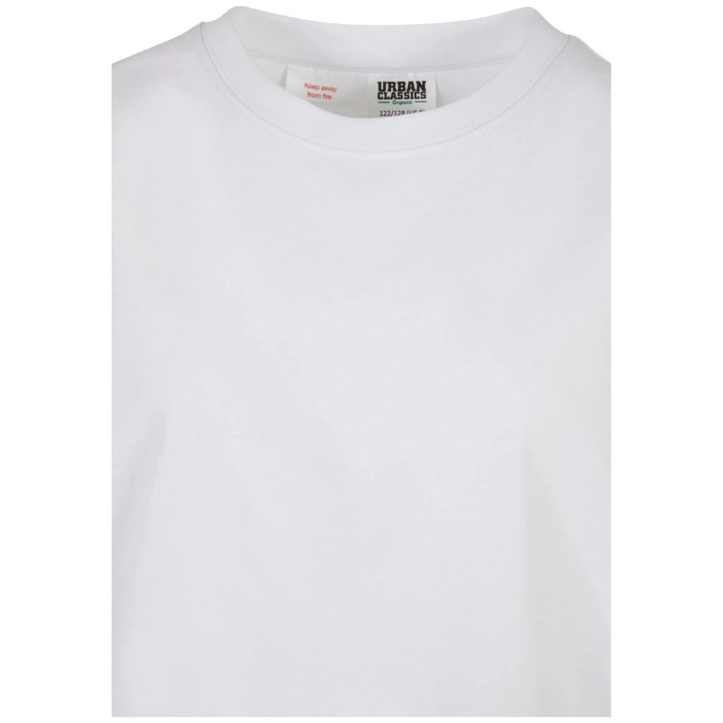 Urban Classics Girls Organic Extended Shoulder T-Shirt (Pack of 2)