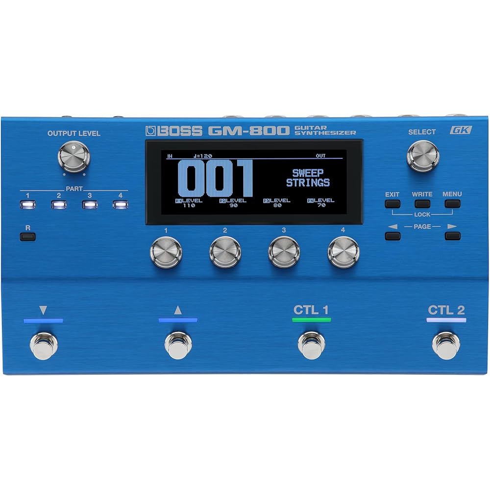 BOSS/GM-800 Guitar Synthesizer Guitar Synth Guitar Synthesizer Boss GM800 GK