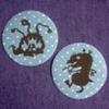 Iron-on Patches Bloomy / Zorzouille 2 Pieces
