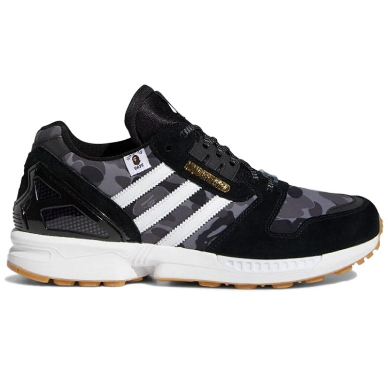 Adidas Кроссовки Bape X Undefeated X Adidas Zx 8000 'A ZX Series Black Camo' FY8852