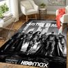 Super Hero Fashion Floor Mat Non-Slip Washable Rug for Living Bedroom