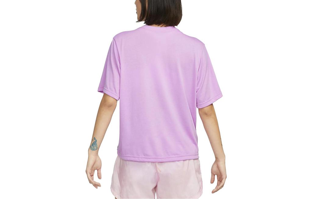 Nike Dri Fit T Shirt Women's Rush Purple Red DX7897-532